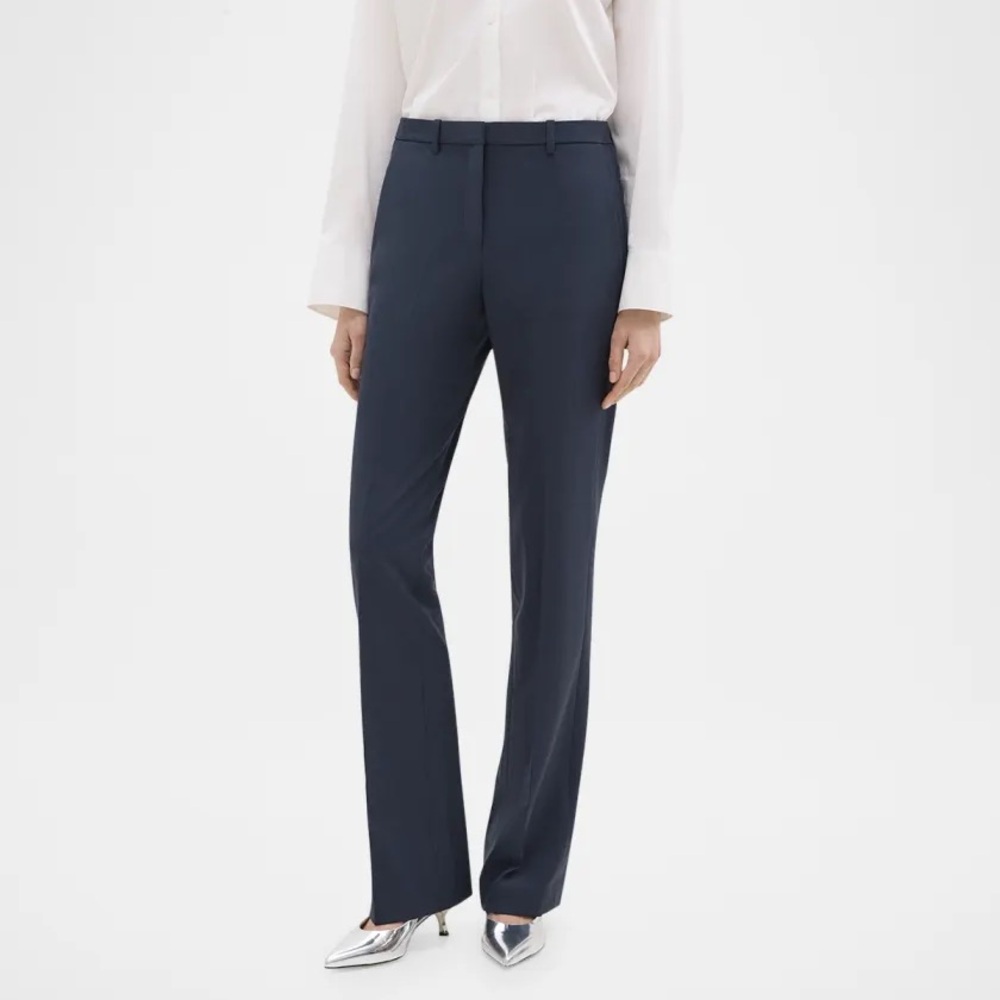 Theory Navy Women's Trousers
